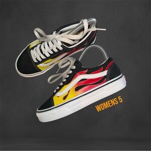 Vans Old Skool Flame Fire Low